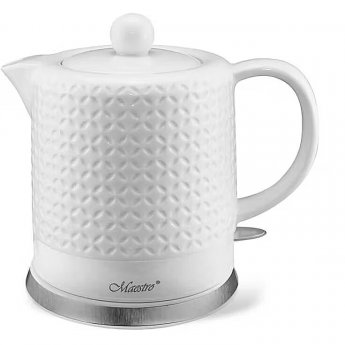 Maestro ceramic kettle MR-067, White 