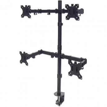 Manhattan Four Monitor Mount, 13-32"