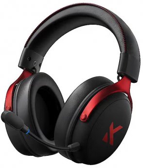 Mchose V9 Pro Wireless Gaming Headset Black Red