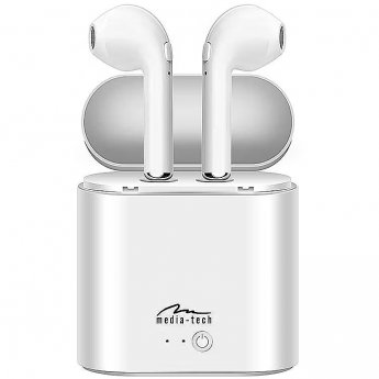 Media-Tech MT3589W R-Phones, Bluetooth, White