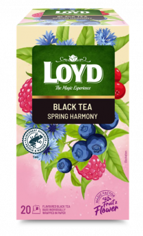 Melnā tēja LOYD Spring Harmony 20x1,75 g