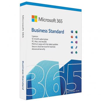 Microsoft 365 Business Standard, English, 1 Year