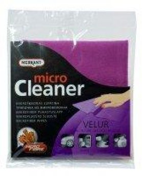 Mikrošķiedras lupatiņa trauku pulēšanai 34x32cm, 1 gab. Velur, Merkant