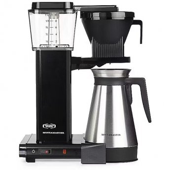 Moccamaster KBGT 741 Filter coffee maker + Thermos, Black