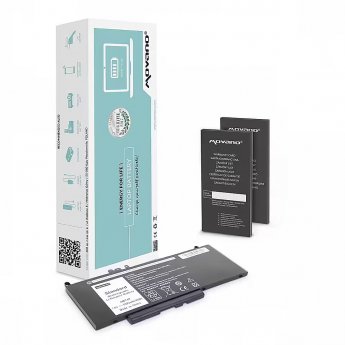 Movano Battery 6MT4T 7V69Y K3JK9 for Dell E5470 E5570 7.6v - 6000 mAh (46 Wh)