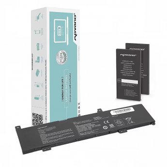 Movano Battery C31N1636 for Asus VivoBook X580 X580VD X580VN N580VN N580VD - 4100 mAh (47 Wh)