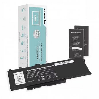 Movano Battery GRT01 for Dell Latitude 5421 5521 5531 Precision 3470 3561 3571 3581 - 3950 mAh (61 Wh)