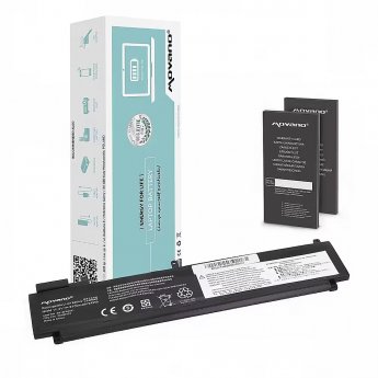 Movano Battery L17L3P71 01AV478 for Lenovo Thinkpad T480s - 4650 mAh (54 Wh)