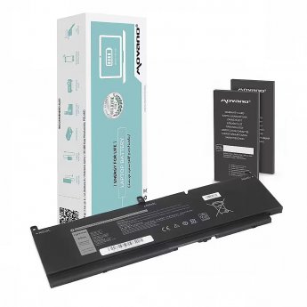 Movano Battery PKWVM for Dell Precision 15 7550 7560 Precision 15 7760 - 7400 mAh (84 Wh)
