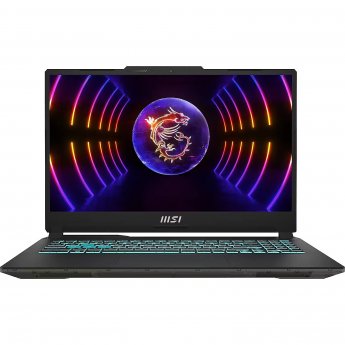 MSI Cyborg 15 A13VE-1067XPL Translucent Black, 15.6" FHD IPS 144Hz, Core i7-13620H, 16GB, 512GB, GeForce RTX 4050 6GB (DLSS 3), No OS