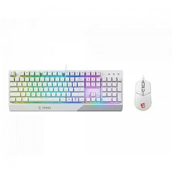 MSI Vigor GK30 Combo, White