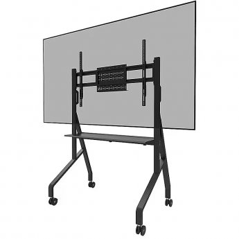 Neomounts Floor stand | FL50-525BL1 TV trolley | Adjustable Height | 55-86 " | Maximum weight (capacity) 76 kg | Black