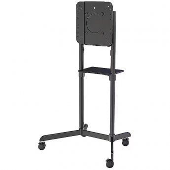 Neomounts Floor stand | NS-M1250BLACK TV trolley | Rotate, Tilt | 37-70 " | Maximum weight (capacity) 70 kg | Black