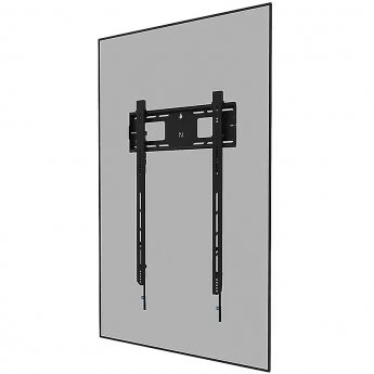 Neomounts Wall mount | WL30-750BL18P Heavy duty wall mount | Adjustable Height | 50-98 " | Maximum weight (capacity) 100 kg | Black