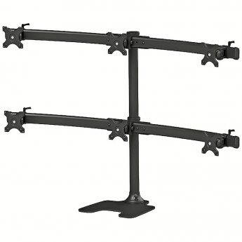 Newstar Monitor desk mount (stand) for 6 screens, 10-27"
