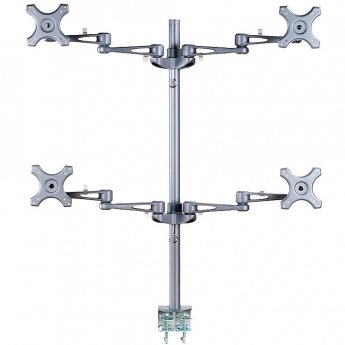 Newstar Quad desk monitor arm, 10-27"
