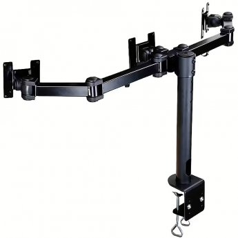 Newstar Triple desk monitor arm, 10-21"
