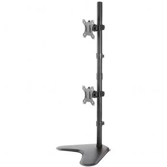 Newstar Vertical dual monitor desk stand, 10-32"