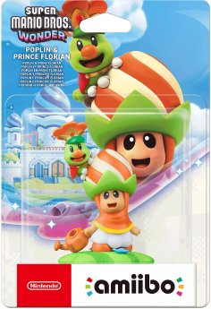 Nintendo amiibo Poplin & Prince Florian toy figure