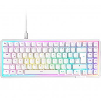 NZXT FUNCTION Elite MiniTKL (white, DE layout, NZXT Swift)