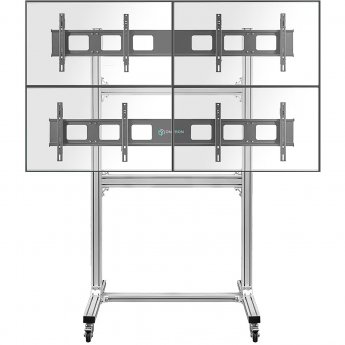 Onkron TV Floor stand for 4 screens, 43-55"