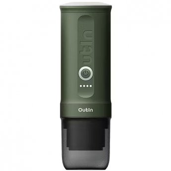 Outin Nano Portable Espresso Machine, Forest Green
