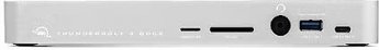 OWC Docking station, Thunderbolt 3 Dock (14 ports, cable, Mac + Windows) Silver