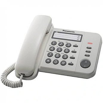 Panasonic Corded Phone KX-TS520FXW White