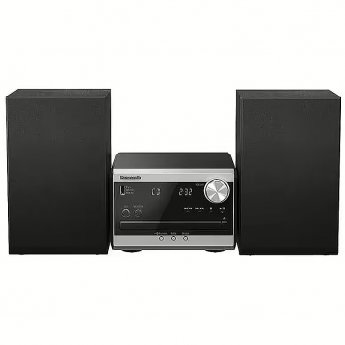 Panasonic SC-PM270, Bluetooth, silver - Music Center