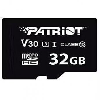 Patriot MicroSDHC card 32GB VX V30 C10 UHS-I U3