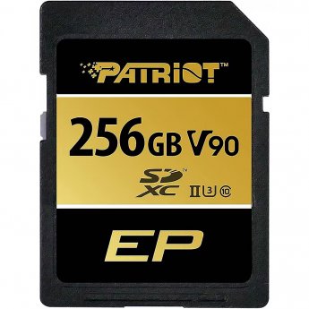 Patriot Patriot, SDXC, 256GB, V90, UHS-II, U3, C10