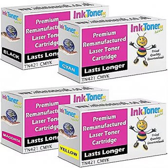 Peach Toner Sparpack 112071 (Brother compatible with TN-421)