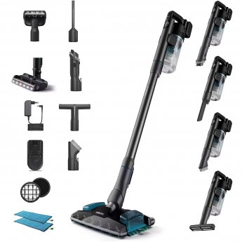 Philips 8000 Series Aqua Plus 25.2V, Grey/Blue