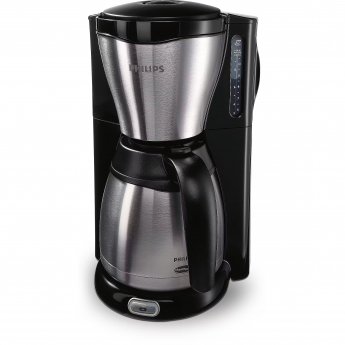Philips Café Gaia collection, Black/Stainless steel 