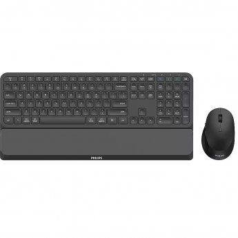 Philips wireless Keyboard and Mouse Set SPT6607B - Black