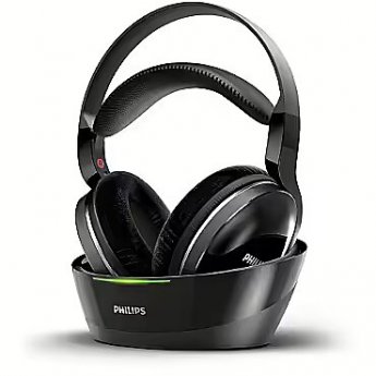 Philips Wireless TV headphones SHD8850/12, Black