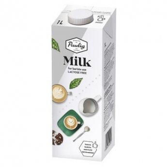 Piens PAULIG UHT, dabīgs, nesatur laktozi, 1l