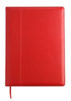 Plānotājs AMBASSADOR BLACK EDITION 2027, PU, A4, sarkana krāsa