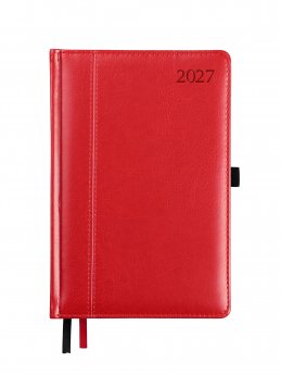 Plānotājs AMBASSADOR BLACK EDITION 2027, PU, A5, diena, sarkana krāsa (Latviešu valodā)
valodā)
valodā)