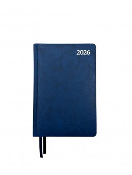 Plānotājs New Standard 2026 A5, diena, zilā krāsa (Latviešu valodā)