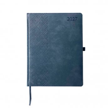 Plānotājs TRADITIONAL 2027, PU, A4, nedēļa, melna krāsa(Baltic)