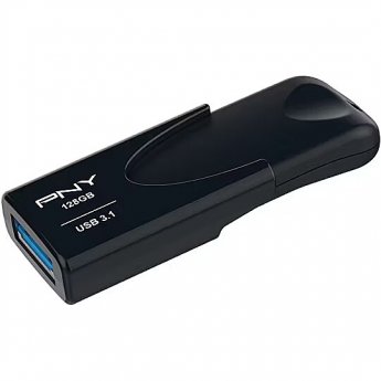 PNY Technologies Attache 4, 128GB, Black