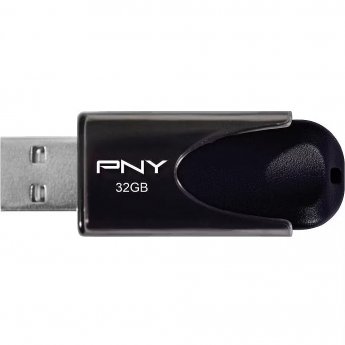 PNY Technologies Attache 4, 32GB, Black