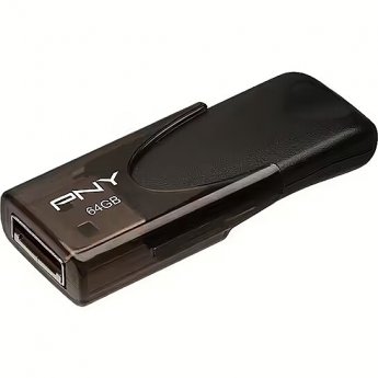 PNY Technologies Attache 4, 64GB, Black