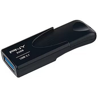 PNY Technologies Attache 4, 64GB, Black
