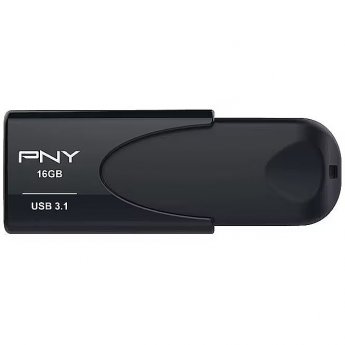PNY Technologies Pendrive 16GB, Black