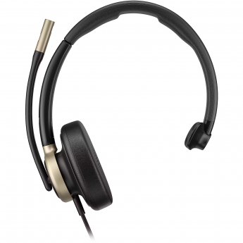 Poly HP Poly Mission 815 Mono-Headset mit USB-A/C, kabelgebunden Microsoft Teams-zertifiziert, Aktives Noise Cancelling (ANC), KI-Geräuschunterdrückung mit