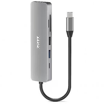 Port Connect | Mobile docking station 1 X 4K USB-C 5 devices, 100W