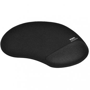 Port Connect Comfortable Ergonomic Mouse Pad, Black