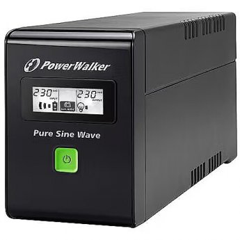 Power Walker VI 600 SW FR, 600VA 360W